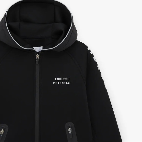 Zara Neoprene Style Athletic Jacket - Picture 2 of 5